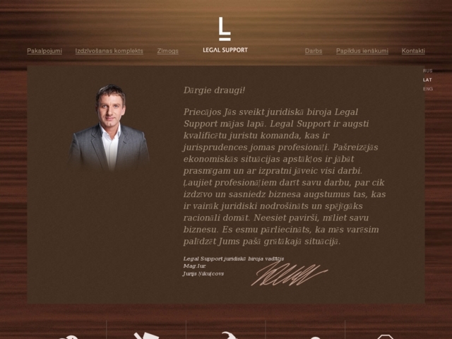 Legal Support, SIA